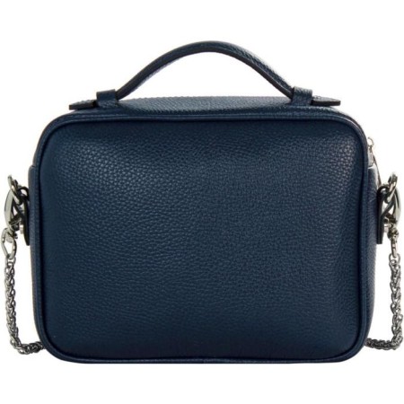 Bag Cross-Bodi with Mumi zipper, blue color-3