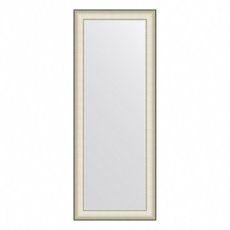 EvoForm mirror in the baguette frame, 78 mm, 58x148 cm, color white skin with chromium