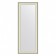 EvoForm mirror in the baguette frame, 78 mm, 58x148 cm, color white skin with chromium
