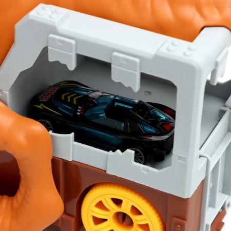 Parking Autotrak "Monster attack. Dinosaur ", light, 1 machine, launching installation-5