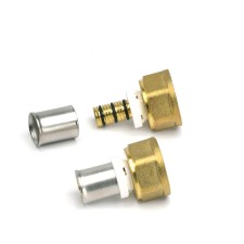 Муфта-пресс RIIFO Omni, 2" x 63 мм, внутренняя резьба, латунь