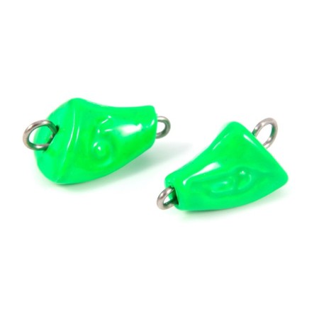 Cargo bullet-exentric painted pissy Yaman 10 pcs., 6 g, green-2