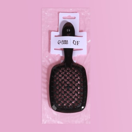 The comb massage, wide, ventilated, 8.5 × 20.5 cm, black color-9