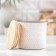 Ceramic bank for bulk products of "ethnic", 400 ml, white color