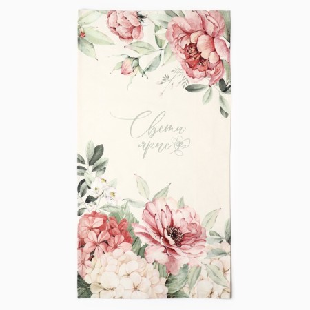 Ethel towel Tenderness 40x73 cm, 100% HL, sarzha 190 g/m2-6