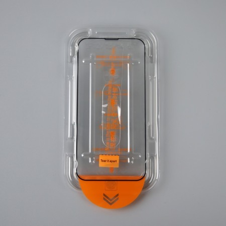 Protective glass for iPhone 13/13 Pro/14, with a frame for installation, full glue, 9h, 0.33 mm-1