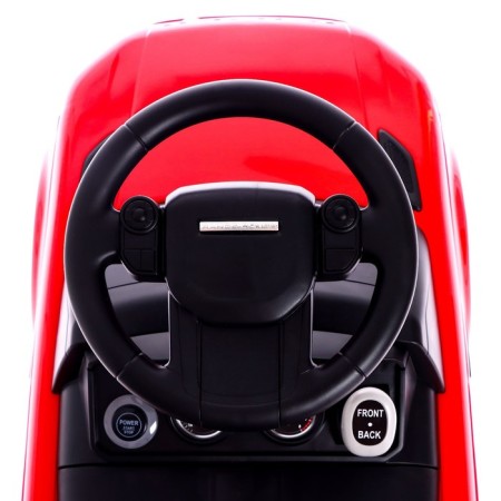 Range Rover Sport SVR electric car, red color-5