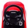 Range Rover Sport SVR electric car, red color
