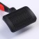 Pucrheck with self-cleaning without drops, 8.5 x 15.5 cm, black-red