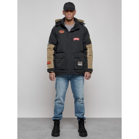 Male Winter jacket, size 50, black color