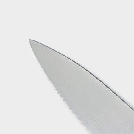 Kitchen knife - chef of the Forest shade, blade 20 cm, brown color-1