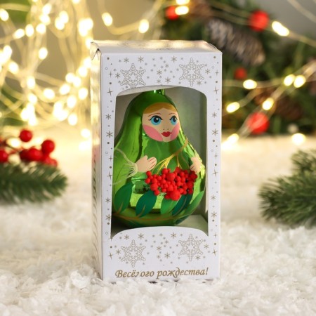 Christmas tree toy "Matryoshka"-2