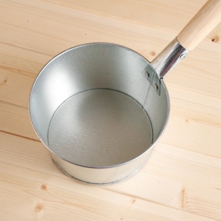 Bath bucket, 1.5 l, galvanized steel-1