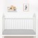 Rectangular "Baby I" sheet 100x160 cm, dark gray, 100 % cotton, stump