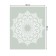 The tablecloth "Classic ornament", rectangular, Saten, size 120x145 cm