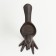 Cast iron candle for 1 candle "Bird" 1.5x7.5x15 cm