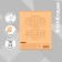 Notebook 12 sheets, line A5+, on the bracket, Erichkrause, classic coverpro neon, plastic cover, orange,