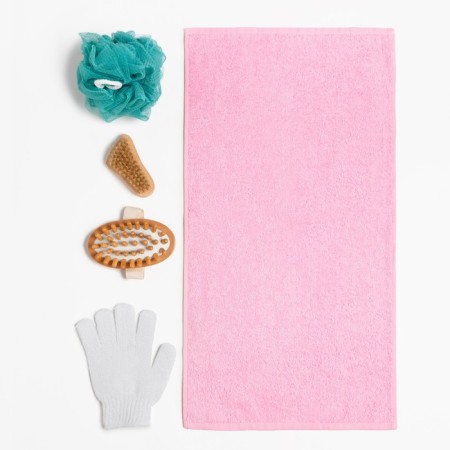 Gift set "Relax" towel 30x60 cm and bath accessories-1