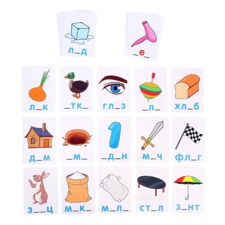 Developing set “Drink the Word”, 30 cards, 2 markers, 5+-4