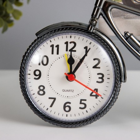 Photo frame Plastic with clock "Bicycle" 10x15 cm, 18x22 cm-4