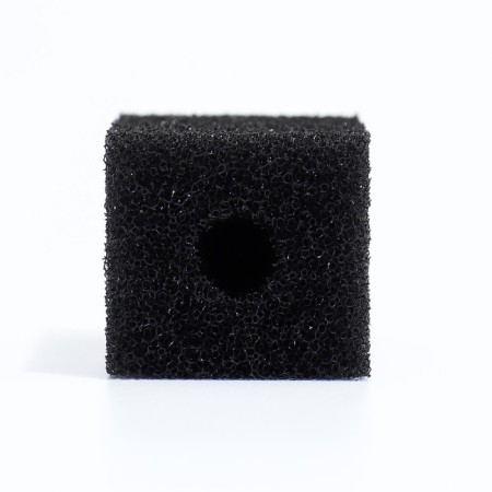 Rectangular sponge for filter No. 1, reticulated 30 ppi, 4 x 4.5 x 11 cm, black-2