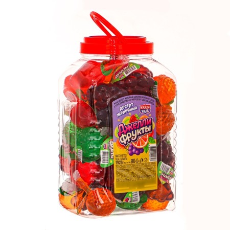 Jelly Fruit Dessert Assorted, 35 ml