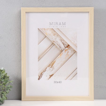 Photo frame Plastic "Mira" 30x40 cm, 650045-15 (plastic screen)-1