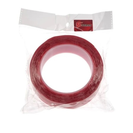 Adhesive tape Torso, transparent, bilateral, acrylic, 30 mm x 5 m-3