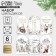 Schildik decorative in the set "Your New Year's Fairy Tale", 5 x 9 cm, New Year