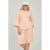 Female suit, size 54, powder color