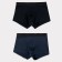Set of men's panties boxers (2 pcs), blue/black color, size 48 (m)