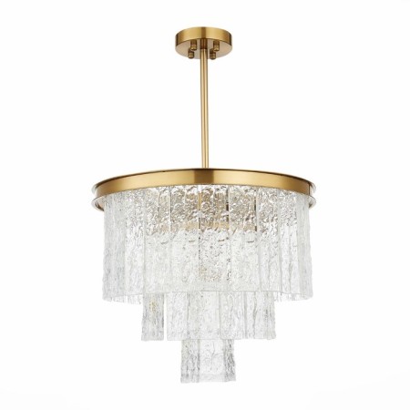 Ceiling Ceiling ST LUCE. SL1230.302.06. Stabia. 6x60 W, E14, 45x45x67 cm, brass color