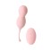 Intimate simulator 2 in 1 Eromantica ZEFYR silicone, pink color, 17.3 cm