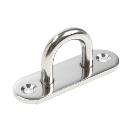 Tundra bracket for mounting cables 2.5 cm, stainless steel. steel