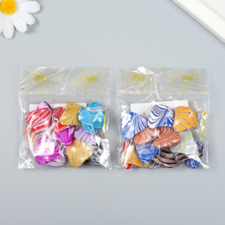 Beads for creativity plastic "Lesson stains" Set 20 grams 0.5x2.4x2.4 cm-4