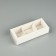 Box for 3 sweets with cells "White", 14.5 x 6 x 3 cm