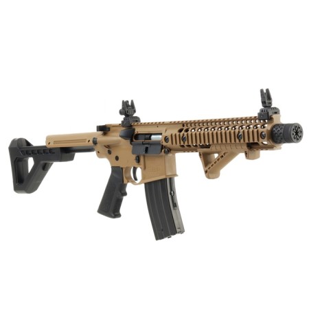 Pneumatic rifle "Crosman DPMS SBR" automatic., Feces. 4.5 mm, 3 j, up to 130 m/s, metal-3