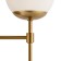 Bra Freya Fr5205WL-01BS Damask, 180x130x375 mm, E27, 1x60W, brass color