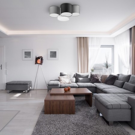 Ceiling lamp Mona, 60W, E27, 74x48x29 cm-4