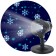 LED projector "Snowflakes" Multist let, cold light 220V, IP44