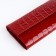 Women's wallet on the button, red color