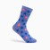 Women's socks, blue color, size 23-25