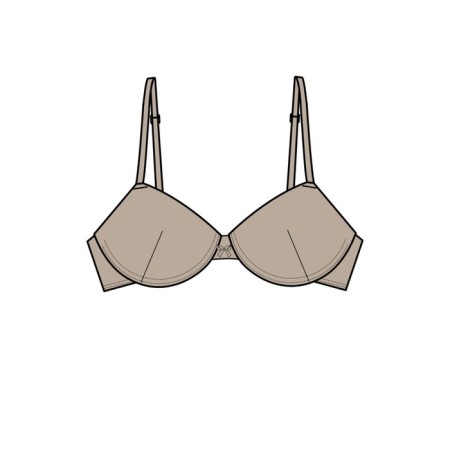 Bracial with molded cups, size 70 in-2