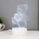 Sensor lamp "Mishutka" LED 7 colors USB/from white batteries