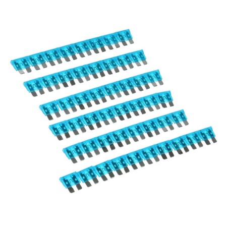 Fuse, standard 15 A, set 50 pcs
