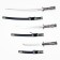 Suv. Product Katana 3V1 on a stand, scabbard to leatherette, Dragon head Black 45/52/61cm