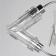 Olympia chandelier, size 73x35.5x73 cm, 320W 8xe14