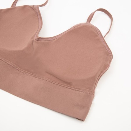 Female set (top, panties) Coffee color, size 42-44-7