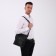 Male bag, black color