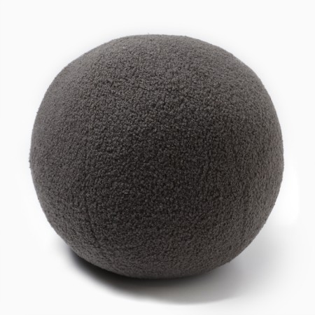 Pillow Decorative Ethel "Shar" d = 30. Tsv. Dark-gray-6